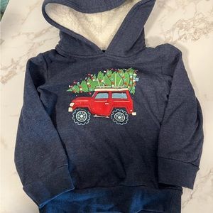 Boys Christmas hoodie. Size 3T